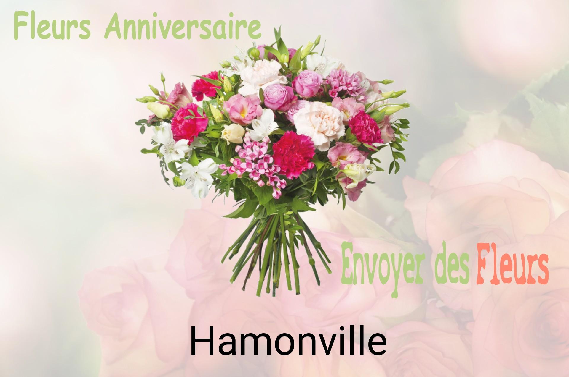 Bouquet de fleurs d’anniversaire livré à Hamonville